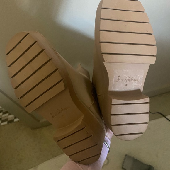 NEW $275 Sam Edelman ‘Larina’ lug sole waterproof leather boots - Picture 10 of 12